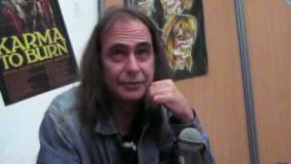 Vulcain interview  Daniel Puzio Hellfest 2010 [upl. by Newby698]