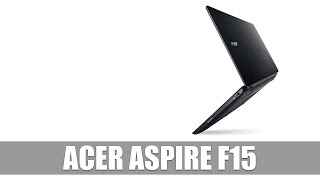 Acer Aspire F15 MittelklasseNotebook mit GTX 940MX im Test [upl. by Brawley]