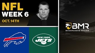 Bills vs Jets  Week 6 Monday Night Football Best Bets by Donnie RightSide Oct 14th [upl. by Anastos689]