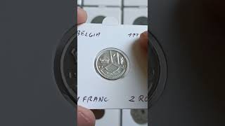 Belgium 1 Franc 1993 Baudouin I Dutch text [upl. by Jaela]