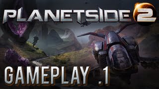 Planetside 2 Gameplay 1 Beta German HD Lets Play [upl. by Llabmik536]