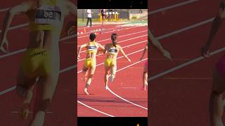 Athletics idol Kim Aeyoungs baton touch shorts [upl. by Edecrem139]