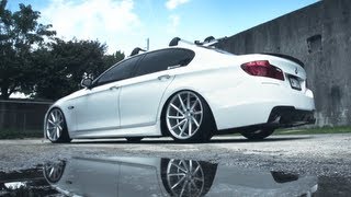 BMW F10  Vossen CVT Directional Wheels  Rims [upl. by Icart]