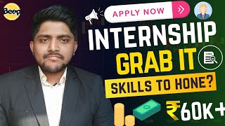 Grab your Dream Internship hone your skills SharktankIndia feature students BEEP App [upl. by Gregorius]