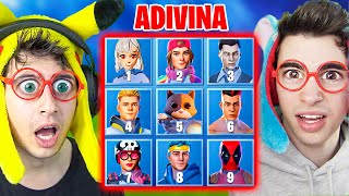 ADIVINA la SKIN de FORTNITE POR EL BAILE Nuevo Challenge Minijuego de Fortnite [upl. by Sharl762]