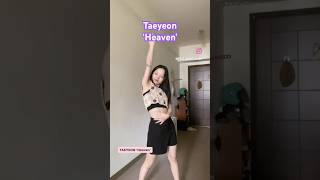 Taeyeon ‘Heaven’ taeyeon heaven snsd kpop dance cover challenge crochet handmade [upl. by Ferdinanda]