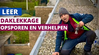 Leer hoe je een daklekkage opspoort en zelf repareert [upl. by Killam385]