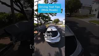 Road Positioning Wide Roads drivingtest drivingtestfail drivingtesttips [upl. by Neenaej]