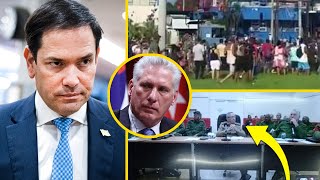 GOLPE DURÍSIMO🚨La dictadura se DERRUMBA ante las PROTESTAS y con TRUMP en el PODER🔥PLAN Marco RUBIO [upl. by Pitchford]