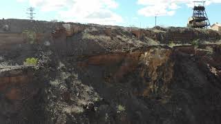 Bisbee Lavender Pit Mine Arizona  Dorsey Drone Footage 006 [upl. by Nosral120]