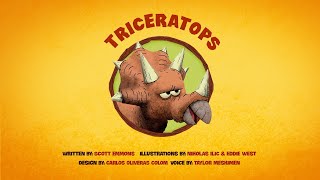 Triceratops ReadAlong  StoryBots [upl. by Elrae]