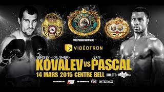 Kovalev vs Pascal UNDERCARD Press Conference [upl. by Lurette]