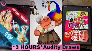 3 HOURS Audity Draws TikTok Compilations 2024  New auditydraws TikTok Videos [upl. by Citron551]