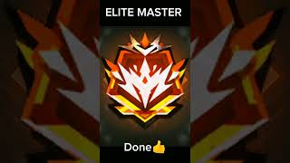 CSRANK Elite Master doneshortsviralfreefire [upl. by Nasia]