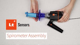 Lt Sensors Spirometer  Disassembling amp Assembling [upl. by Jenness802]