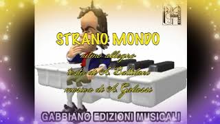 LAURO MAGGIORANI  STRANO MONDO ritmo allegro [upl. by Bak]