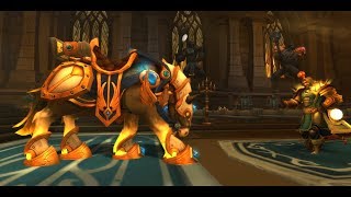 Paladin Class Mount and full Questline  Highlords Charger  WoW Legion Patch 72 [upl. by Kcinemod448]