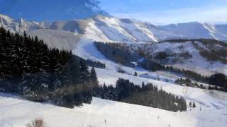 Megève en HD le village et les pistes [upl. by Auqinahc31]