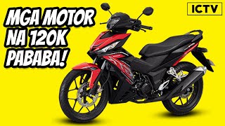 10 Motorcycles under 120k philippines  budget motorcycle philippines  murang motor [upl. by Eartnoed578]