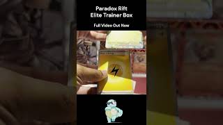 Paradox Rift  Elite Trainer Box 59 pokemon pokemoncards pokemontcg [upl. by Aninaig]