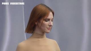 Hari Nef  Paris Fashion Week 3 march 2024 show Balenciaga [upl. by Mars]