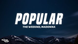 The Weeknd Playboi Carti amp Madonna  Popular Lyrics [upl. by Crenshaw]