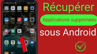 Comment récupérer des applications supprimées sur Android [upl. by Eletnahc]