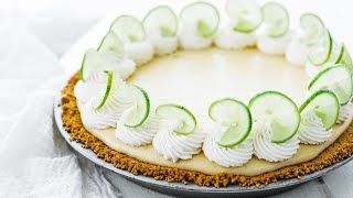 Perfect Key Lime Pie Recipe with Fresh Key Lime Juice [upl. by Stagg]