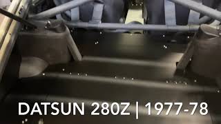 DATSUN 280Z  Spare Tire Compartment Lid 197778 [upl. by Ballou]