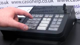 How To Change The Date amp Time On The Casio SES10  PCRT280 Cash Registers [upl. by Sidhu]