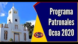 Patronales Ocoa 2020  PROGRAMA [upl. by Xel]