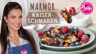 Marmorkuchen Kaiserschmarrn Rezept 😮😋  süß fluffig amp lecker mit Früchten [upl. by Lesna849]