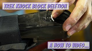 Trek Knock Block Removal A How To Video [upl. by Madison964]