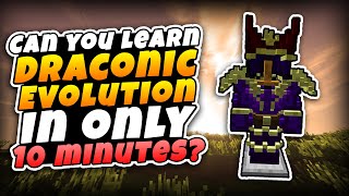 Basic Tutorial on Draconic Evolution 1122 IN 10 MINUTES [upl. by Labotsirc298]