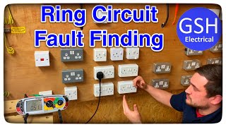 How to Find a Fault on a Ring Final Circuit Sockets Help for AM2 amp AM2S Testing and Fault Finding [upl. by Ilwain]