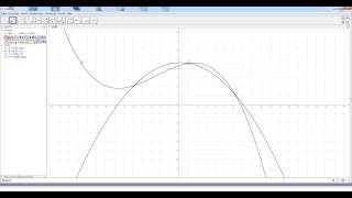 GeoGebraEinführung  Erstellen von Funktionen durch gegebene Punkte quotpolynomquot und quottrendpolyquot [upl. by Acilejna]