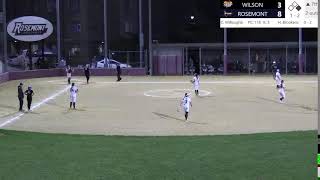 Rosemont Softball Versus Wilson College [upl. by Hoover]