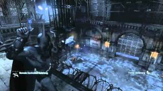 Batman Arkham City Riddler Trophies In The Gladiator Pit Museum [upl. by Hillhouse]