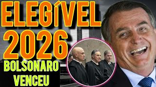 LULA TREMEU DE MEDO BOLSONARO ELEGÍVEL OUTRA VEZ  CONFIRMADO [upl. by Syst]