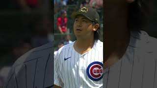 Shota Imanaga has the lowest ERA through 9 starts to start an MLB career 😱🤩⚾️ cubs shota [upl. by Nomrah]