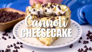 CANNOLI CHEESECAKE RECIPE [upl. by Fitton766]