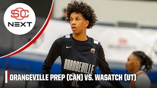 Orangeville Prep CAN vs Wasatch Academy UT  Nike EYBL Scholastic  Full Game Highlights [upl. by Sheeb]