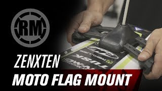 ZenXTen Universal Motorcycle Flag Mount [upl. by Ettelracs771]