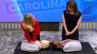 How to do CPR chest compressions [upl. by Oznerol293]