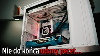 Jonsbo D31 White Build  Dlaczego NIE warto kupować pokoparkowych GPU [upl. by Kurman]