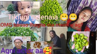 Ag dinwi sanseao ma klmna thakw OMG bariao thagna ma mwnkw ag😲😲🥰 Rashmi narzary🥰 [upl. by Aineg]