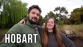 WERE IN HOBART TASMANIA Our First Impressions [upl. by Ondrej]