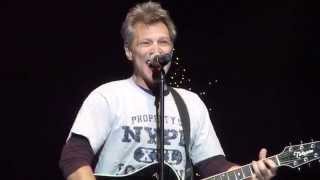 Who Says You Cant Go Home  Bon Jovi Dec 22 2014 [upl. by Uwton]