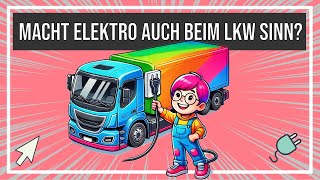 Trucker aufgepasst ElektroLKW macht Sinn  Sogar auf Langstrecke [upl. by Anal714]