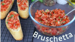 Bruschetta einfache Beilage wie ich es mag 👌 [upl. by Ajaj]